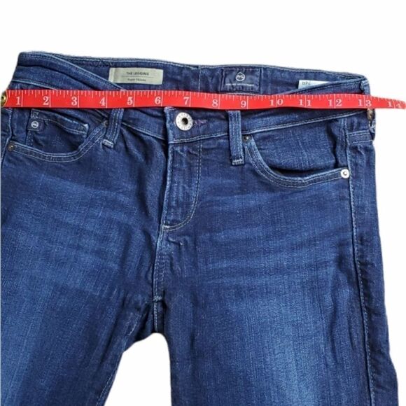 Just Black High Waist Dark Wash Skinny Jeans - Picture 4 of 7